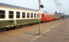 Ostsee-Express under udkørsel fra Næstved
