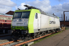 Captrain 185 517-0. Mandag 10. april 2017, Padborg