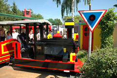 Legoland lokomotiv 132. Søndag 10. juni 2007, Billund