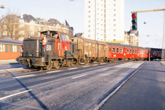 DSB MH 354. Søndag 12. december 1993, Kalvebod Brygge, København