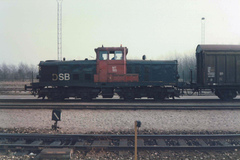 DSB MT 155. Mandag 17. marts 1986, Rødby Færge