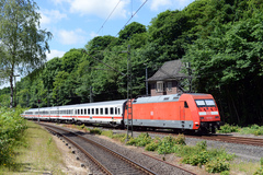 DB 101 065-1. Søndag 18. juni 2017, Flensburg Hbf.