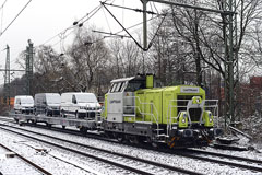 Captrain 650 089. Søndag  4. februar 2018, Hamburg-Harburg