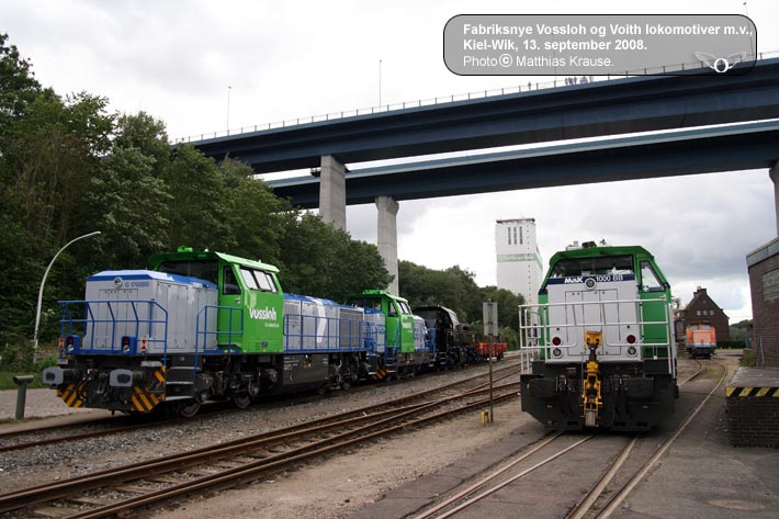 Vossloh og Voith i Kiel-Wik