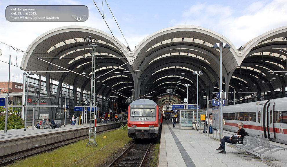 Kiel Hauptbahnhof perroner