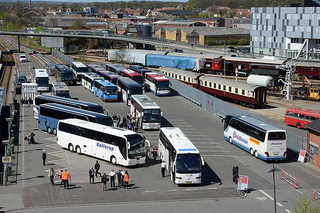 Togbusser i Odense