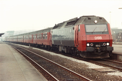 DSB ME 1513 med tog P 5039 / 321 