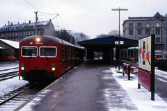 DSB MM 7634 + FS 7134. Mandag  7. februar 1994, Frederiksberg