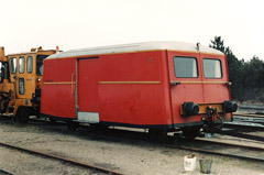 DSB Bum 591a. Søndag 24. januar 1988, Rødby Færge