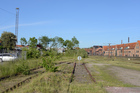 Slagelse station med tidligere godsspor