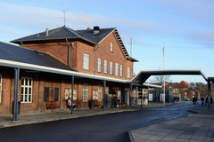Silkeborg station, sporside