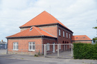 Stubbekøbing station, sporside set mod nord.