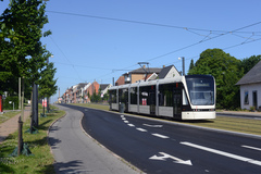 Odense Letbane togsæt 08-1 på Nyborgvej