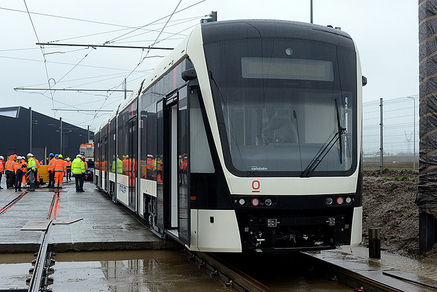 Første togsæt til Odense Letbane