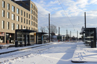 Korsløkke Letbanestation set mod øst