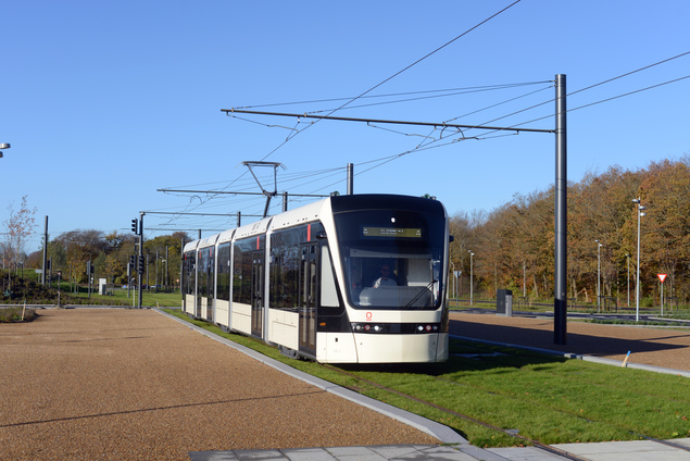 Odense Letbane togsæt 10-1 på testkørsel