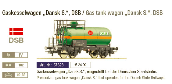 Roco Dansk Sojakage tankvogn