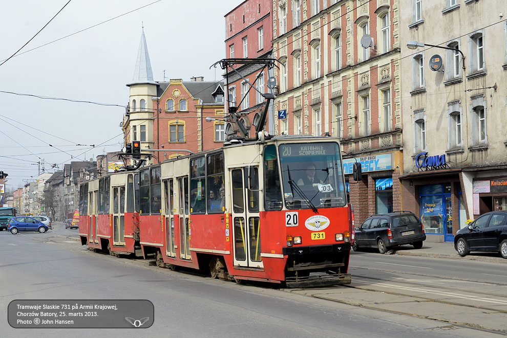 Tramwaje Slaskie 731