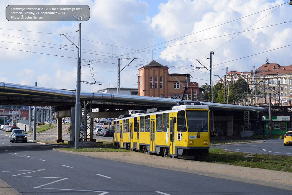 Tramwaje Szczecinskie 1209