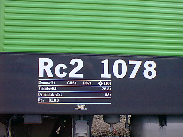 Green Cargo Rc2 1078