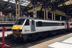 Greater Anglia 90006. Onsdag 13. september 2017, London, Liverpool Street Station